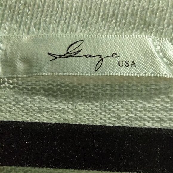 Lightweight short sleeve sweater, teal size medium - Picture 3 of 3